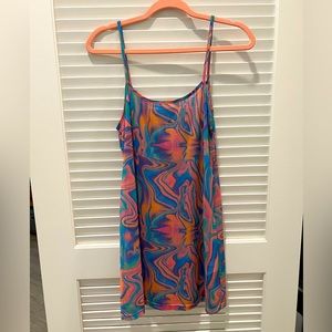 Multicolored Tank Dress